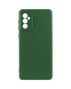 Чехол-накладка для Samsung A56 5G GETMAN Liquid Silk Full Camera TPU Зеленый (Темно-зеленый)