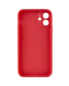 Чохол накладка для iPhone 12 Candy Full Camera Червона (Camellia)
