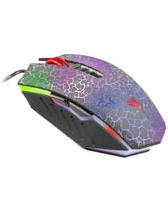 Миша ігрова Bloody A70A Crackle Чорна (Black)