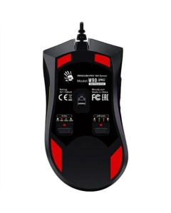 Миша ігрова Bloody A70A Crackle Чорна (Black)