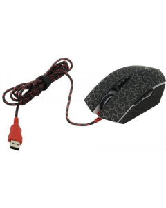 Миша ігрова Bloody A70A Crackle Чорна (Black)