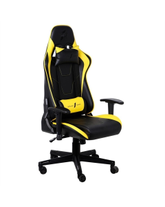 Крісло ігрове 1stPlayer FK2 Чорне Жовте (Black-Yellow)