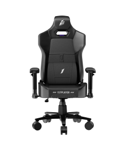 Игровое кресло 1stPlayer K3 Fabric Черное (Black)