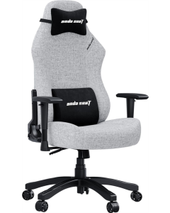 Крісло ігрове Anda Seat Luna Size L Fabric Сіре (Grey)
