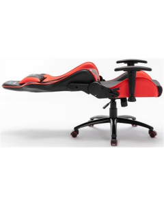 Крісло ігрове Aula F1029 Gaming Chair Чорне Червоне (Black Red)