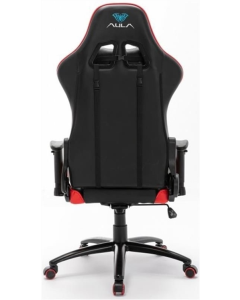 Крісло ігрове Aula F1029 Gaming Chair Чорне Червоне (Black Red)
