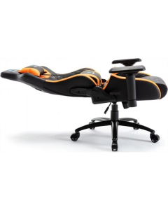 Крісло ігрове Aula F1031 Gaming Chair Чорне Помаранчеве (Black Orange)