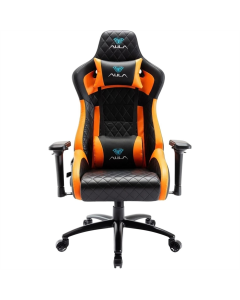 Игровое кресло Aula F1031 Gaming Chair Черно-Оранжевое (Black Orange)