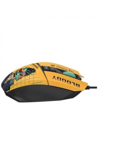 Миша ігрова Bloody W63 Max Renegade Sunset Жовта (Yellow)