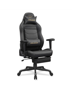 Кресло игровое Cougar Explore Neo Черное Золотое (Gold)