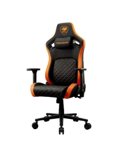 Крісло ігрове Cougar Defensor Чорне (Black)