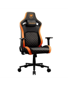 Крісло ігрове Cougar Defensor Чорне (Black)