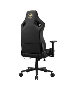Крісло ігрове Cougar Defensor Чорне Золоте (Gold F)