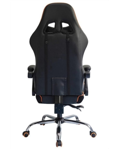 Крісло ігрове FrimeCom Nina Чорне Помаранчеве (Black Orange)