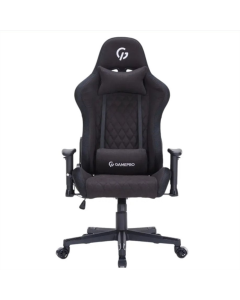Крісло ігрове GamePro GC700FB RGB Чорне (Black)