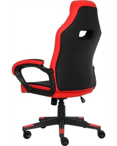 Крісло ігрове Hator Flash Alcantara (HTC-401) Чорне Червоне (Black Red)
