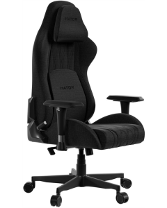 Крісло ігрове Hator Darkside 3M Fabric (HTC3010M) Чорне (Black)