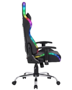 Крісло ігрове Defender (64355) Ultimate ПУ 60мм Чорне (Black)