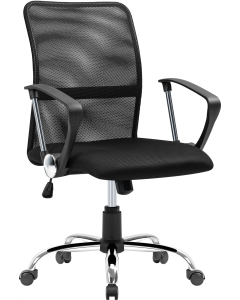 Крісло ігрове Defender Rivellon Чорне (Black)