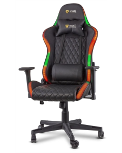 Крісло ігрове YENKEE YGC 300RGB STARDUST Gaming chair з підсвіткою Чорне (Black)
