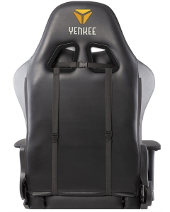 Игровое кресло YENKEE YGC 300RGB STARDUST Gaming chair с подсветкой Черное (Black)