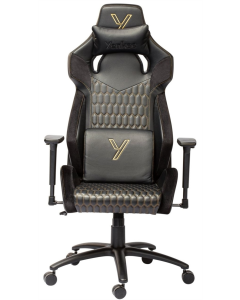 Крісло ігрове YENKEE YGC 110GD ONYX gaming chair Чорне (Black)