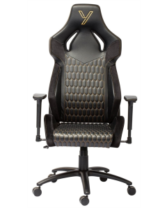 Крісло ігрове YENKEE YGC 110GD ONYX gaming chair Чорне (Black)