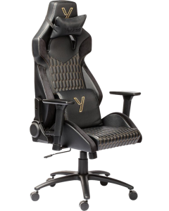 Крісло ігрове YENKEE YGC 110GD ONYX gaming chair Чорне (Black)
