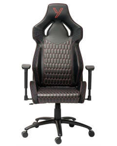 Крісло ігрове YENKEE YGC 110RD GHOST gaming chair Чорне (Black)