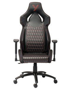 Крісло ігрове YENKEE YGC 110RD GHOST gaming chair Чорне (Black)