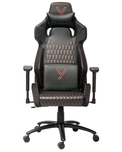 Крісло ігрове YENKEE YGC 110RD GHOST gaming chair Чорне (Black)