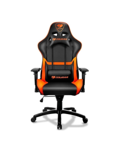 Крісло ігрове Cougar Armor Чорне Помаранчеве (Black Orange)
