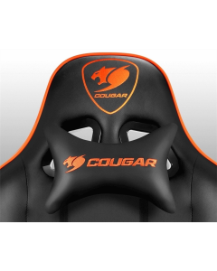 Крісло ігрове Cougar Armor Чорне Помаранчеве (Black Orange)