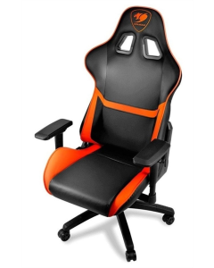 Крісло ігрове Cougar Armor Чорне Помаранчеве (Black Orange)