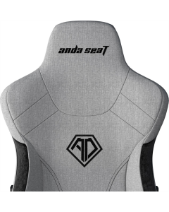 Крісло ігрове Anda Seat T-Pro 2 Size XL (AD12XLLA-01-GB-F) Чорне Сіре (Gray/Black)