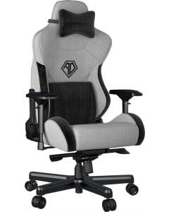 Крісло ігрове Anda Seat T-Pro 2 Size XL (AD12XLLA-01-GB-F) Чорне Сіре (Gray/Black)
