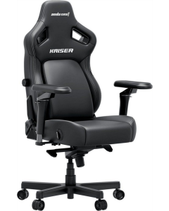 Игровое кресло Anda Seat Kaiser 4 V2 размер XL PVC (AD12YDDC-XLL-20-B-PV/C-03) Черное (Black)