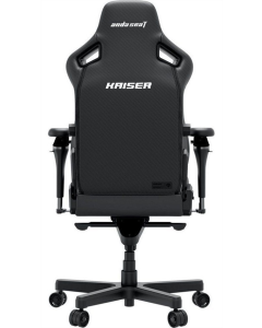 Крісло ігрове Anda Seat Kaiser 4 V2 Size XL PVC (AD12YDDC-XLL-20-B-PV/C-03) Чорне (Black)