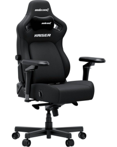 Крісло ігрове Anda Seat Kaiser 4 V2 Size XL PVC Fabric (AD12YDDC-XLL-20-B-CF-03) Чорне (Black)