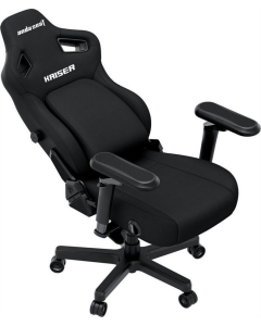 Крісло ігрове Anda Seat Kaiser 4 V2 Size XL PVC Fabric (AD12YDDC-XLL-20-B-CF-03) Чорне (Black)