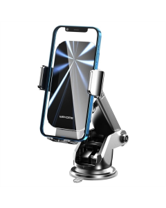 Автотримач WK WP-U203 + бездротовий ЗП Чорний (Black)