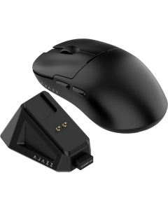 Миша бездротова Ajazz AJ159P MC (2.4G+Bluetooth) Чорна (Black)