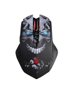 Миша ігрова Bloody R80 Plus (Skull) Чорна (Black)