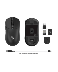 Миша ігрова Bloody R72 Pro Чорна (Black)