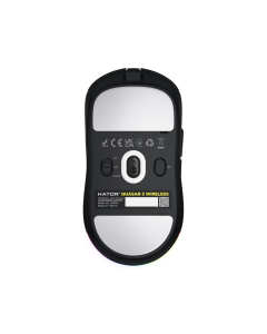 Миша игровая Hator Quasar 3 Черная (Black)