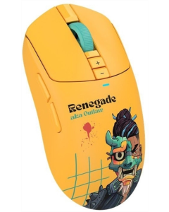 Миша бездротова A4Tech Bloody R72 Ultra Renegade Жовта (Sunset Yellow)