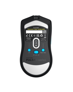 Миша ігрова Hator Pulsar 3 Pro Чорна (Black)