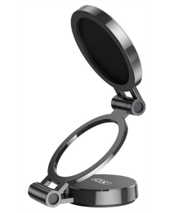 Автотримач XO C160 Universal Magnetic tri-fold Phone Holder Чорний (Black)
