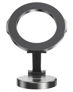 Автотримач XO C158 Universal Magnetic 360 rotating Phone Holder Чорний (Black)