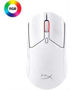 Миша бездротова HyperX Pulsefire Pulsefire Haste 2 WL Біла (White)